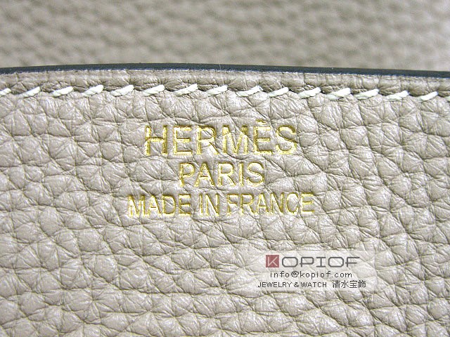 エルメス バーキン35 トリヨンクレマンス トゥルティールグレー her418